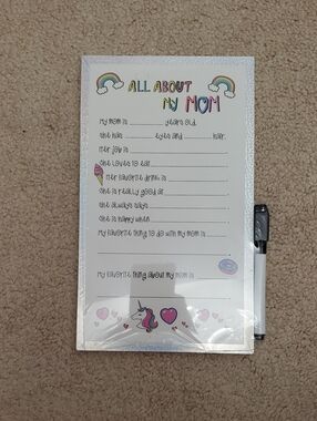 Claire's dry erase board